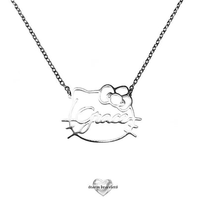 CUSTOM KITTY NECKLACE